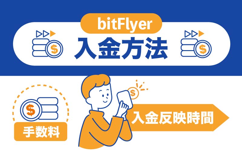 bitFlyer 入金方法　手数料